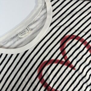 Simple by‎ Suzanne Betro Plus 4X Striped Sweater Red Heart Pullover